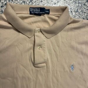 Ralph Lauren Men's Beige Polo Shirt